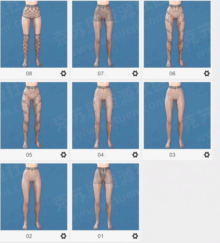 图片[3]-【自购服饰】Freeer.Tights1204连裤袜套装-VAM®克苏恩资源社区