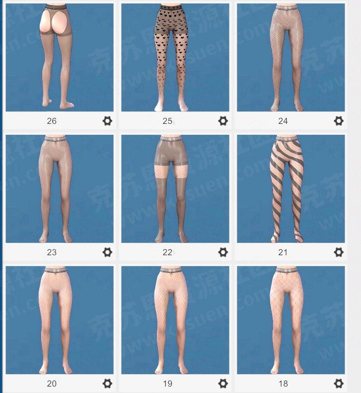 图片[5]-【自购服饰】Freeer.Tights1204连裤袜套装-VAM®克苏恩资源社区