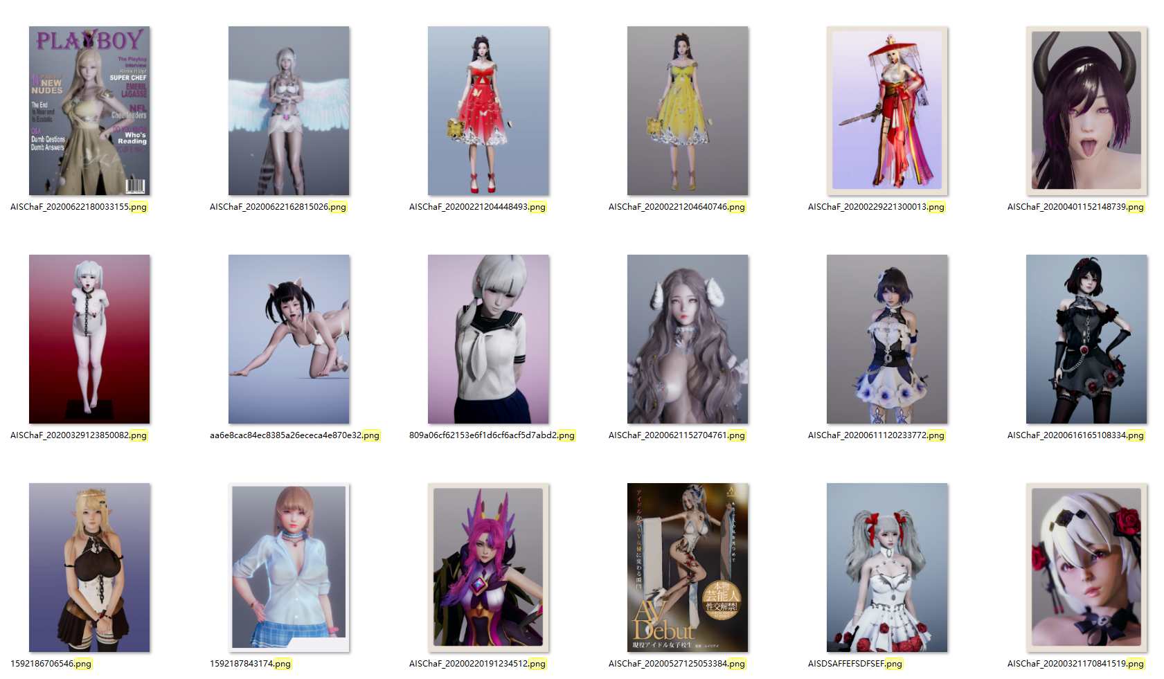 图片[5]-HS人物卡 御姐风合集01【100张】-VAM®克苏恩资源社区