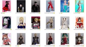 HS人物卡 二次元同人-02【32张】-VAM®克苏恩资源社区