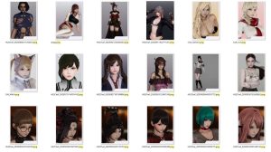 HS人物卡 御姐风合集-02【100张】-VAM®克苏恩资源社区