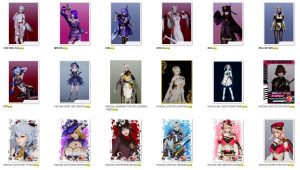 HS人物卡 原神游戏卡合集【41张】-VAM®克苏恩资源社区