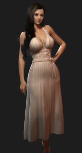 服饰Vmax.lm_retro_style_Dress-VAM®克苏恩资源社区