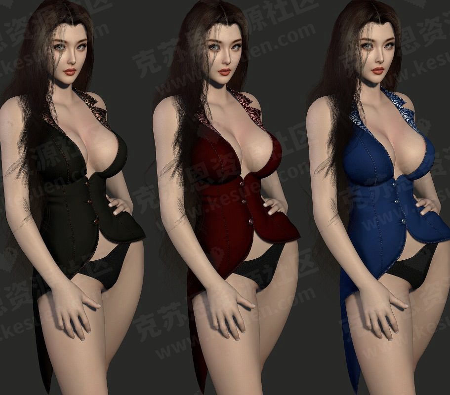 服饰Vmax.FT09_waistcoat-VAM®克苏恩资源社区