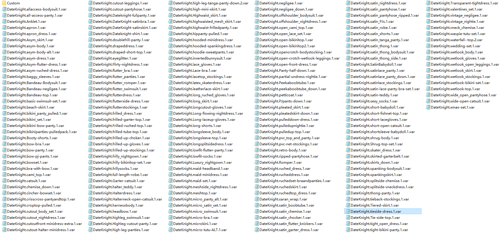 图片[7]-DateKnight服饰合集【更新2023.6-2024.3】-VAM®克苏恩资源社区