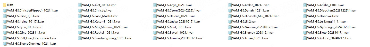 图片[5]-VAM_GS人物合集【更新2023.10-2024.3】-VAM®克苏恩资源社区