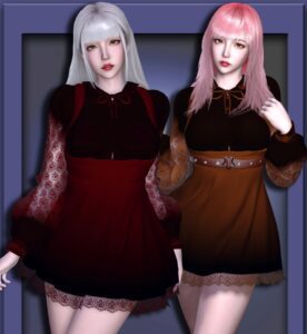 服饰starlu.Misty_Rose-VAM®克苏恩资源社区