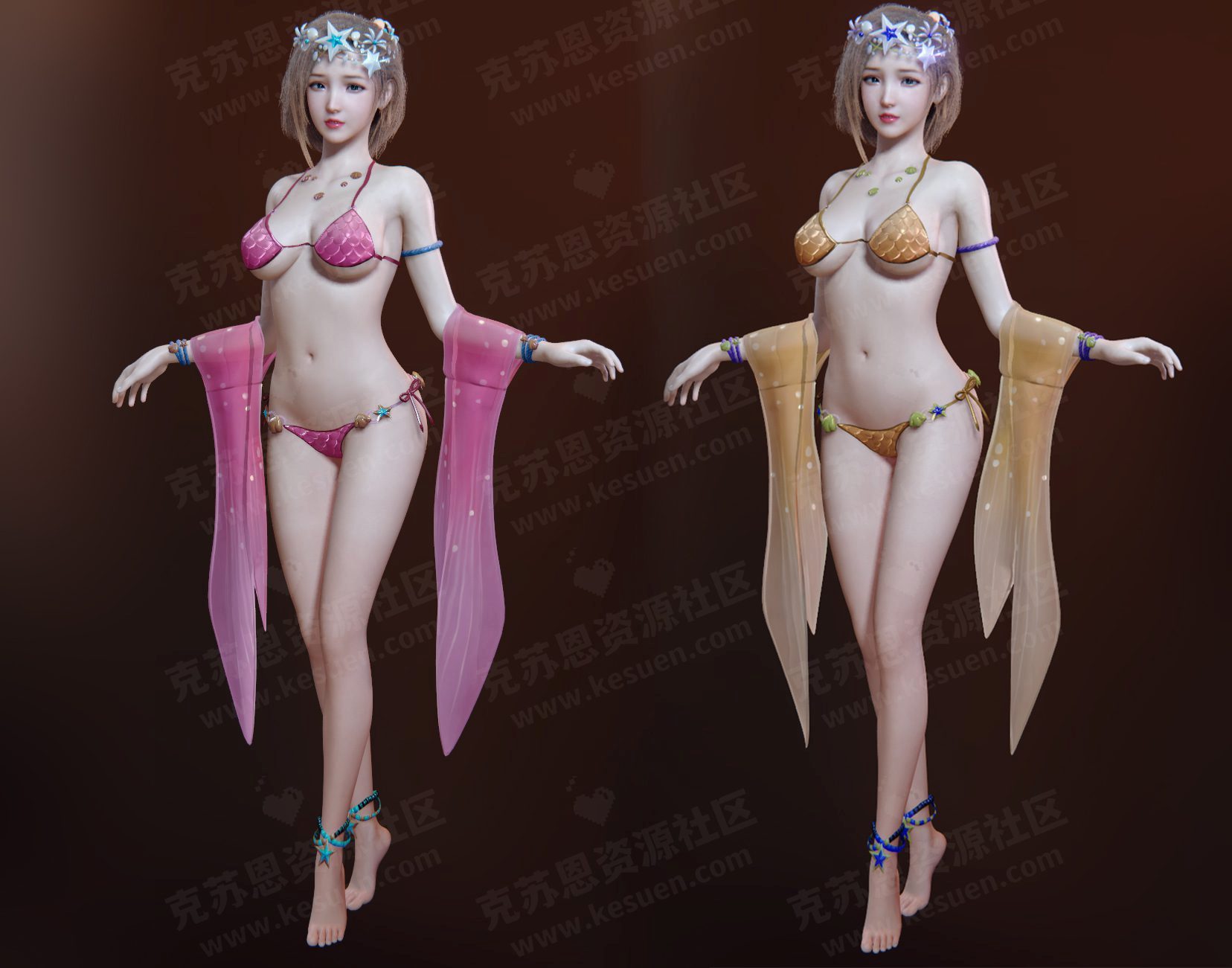 图片[2]-服饰VAMYJ.merman_bikini-VAM®克苏恩资源社区