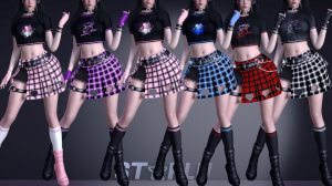 服饰starlu.Sweet_&_Sleek_Attire-VAM®克苏恩资源社区