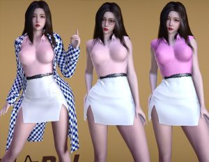 服饰starlu.Professional_Elegance_Attire-VAM®克苏恩资源社区