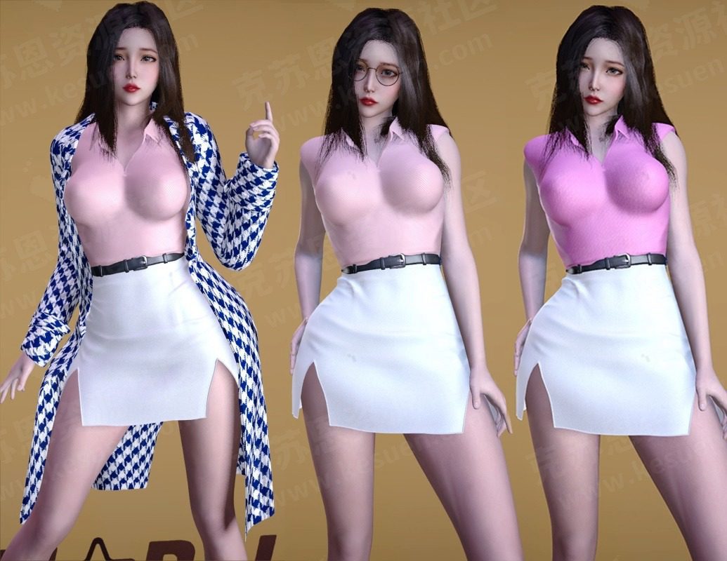 服饰starlu.Professional_Elegance_Attire-VAM®克苏恩资源社区