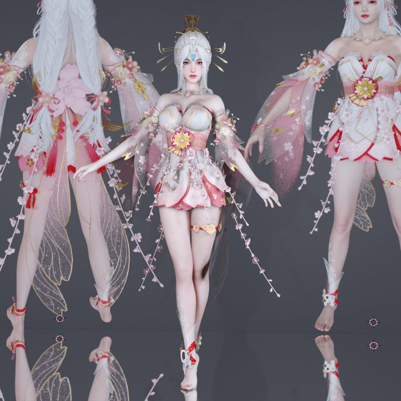 服饰Qing.樱云天女-VAM®克苏恩资源社区